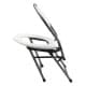 DPT, Portable Toilet Chair, Portable Toilet, White, Size 48 Cm