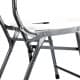 DPT, Portable Toilet Chair, Portable Toilet, White, Size 48 Cm