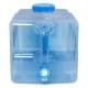 ALSANIDI, Water Gallon, Water and beverage storage, Blue Light, capacity 22 L