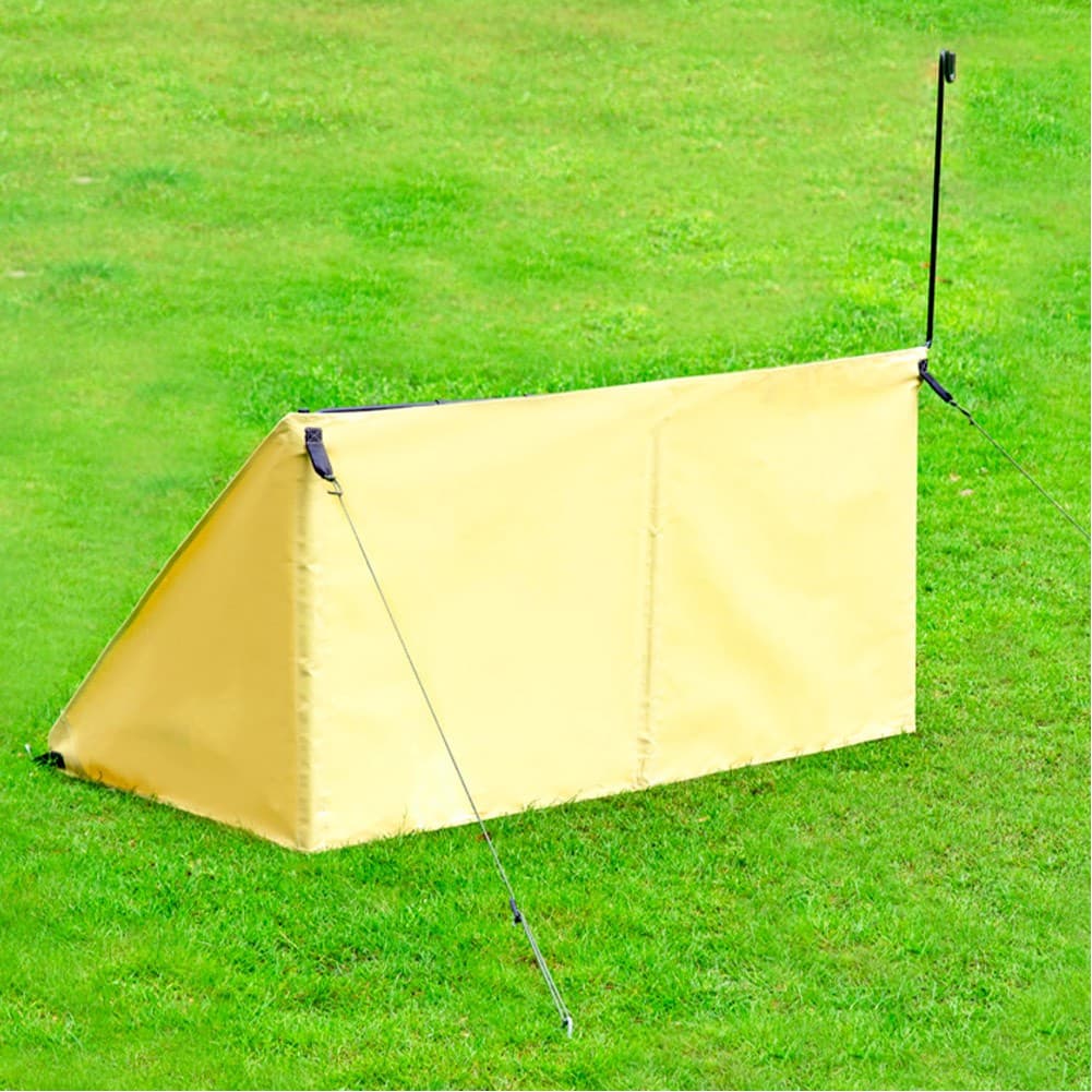 DPT, Kitchen windbreak trips, Camping Curtain, Beige, Size 257*67 Cm