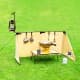 DPT, Kitchen windbreak trips, Camping Curtain, Beige, Size 257*67 Cm