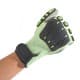 DPT, Safety Gloves, Green, Size 25 Cm