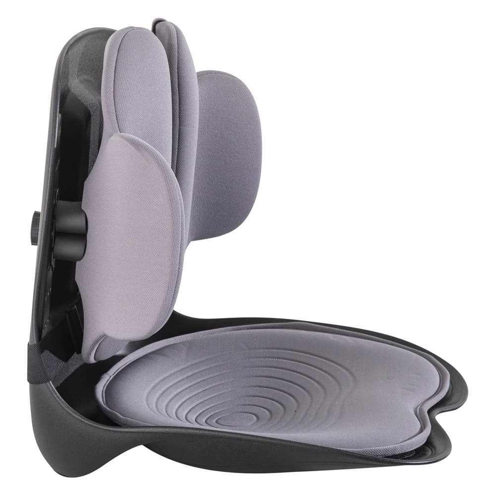 DPT, Multipurpose back cushion, Adjustable pillow, Gray, Size 41*41 Cm
