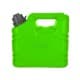 DPT, Thick Fuel and Gasoline Tank,
Portable Plastic Petrol Container, Green, capacity 5 L