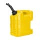 DPT, Thick Fuel and Gasoline Tank,
Portable Plastic Petrol Container, Yellow, capacity 10 L