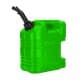 DPT, Thick Fuel and Gasoline Tank,
Portable Plastic Petrol Container, Green, capacity 10 L