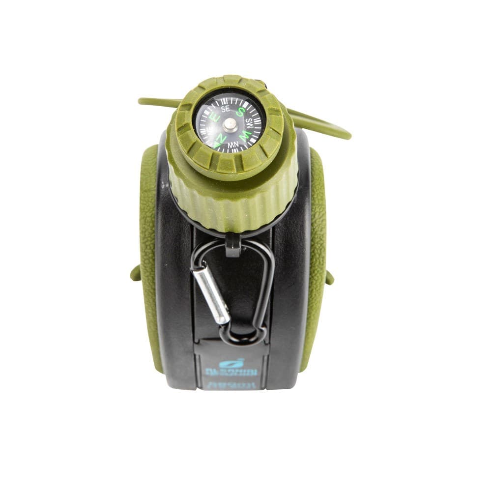 ALSANIDI, Leather Flask , Hikin Water Flask, Green, capacity 580 ml