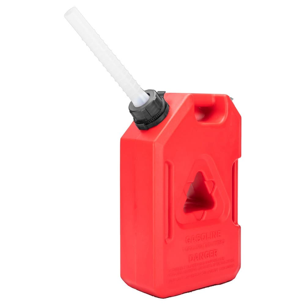 DPT, Thick Fuel and Gasoline Tank,
Portable Plastic Petrol Container, Red, capacity 3.8 L