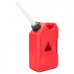 DPT, Thick Fuel and Gasoline Tank,
Portable Plastic Petrol Container, Red, capacity 3.8 L