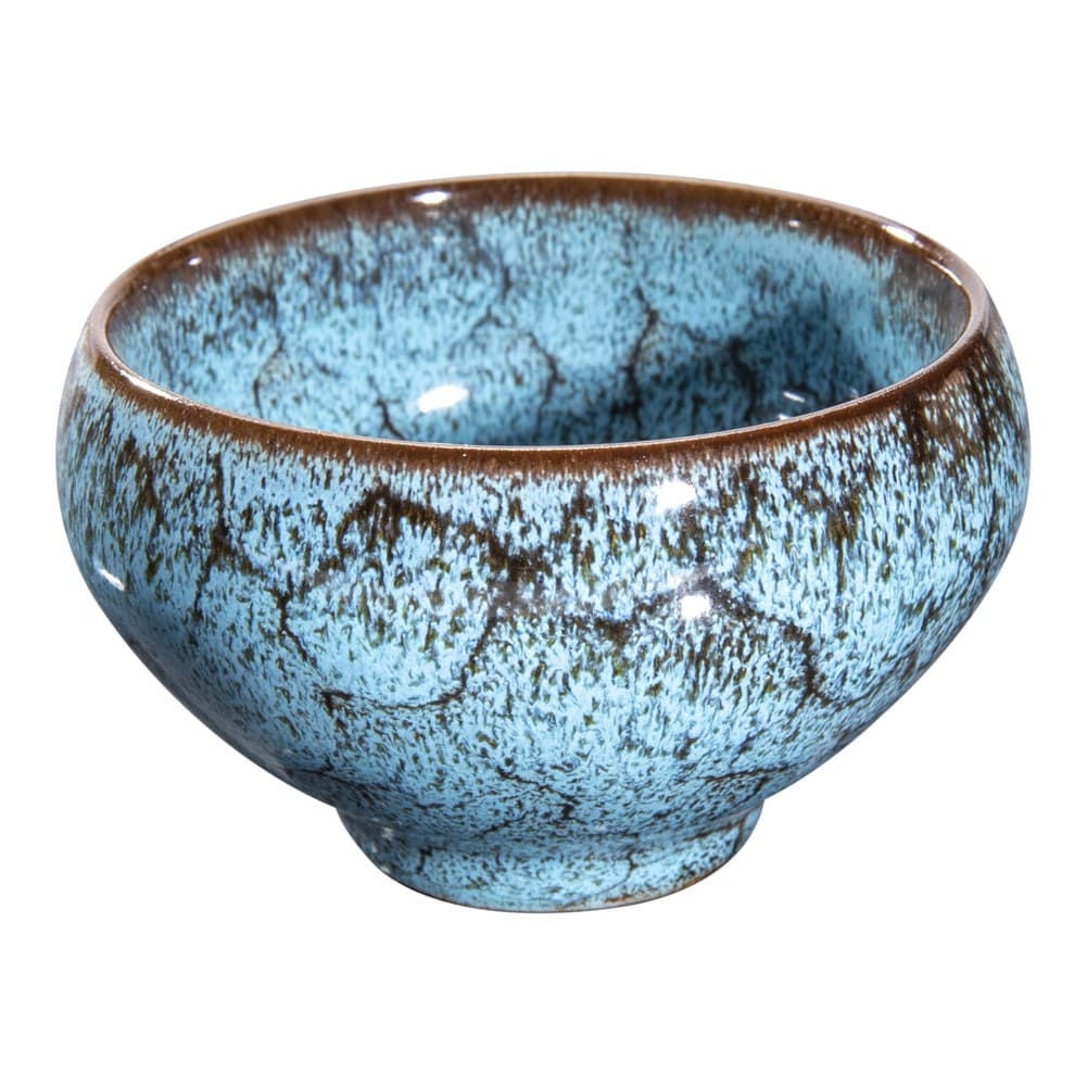 ALSANIDI, Decorative patterned cup, Coffee cup for trips and travel, Multicolored , Set 6 pcs capacity 70 ml