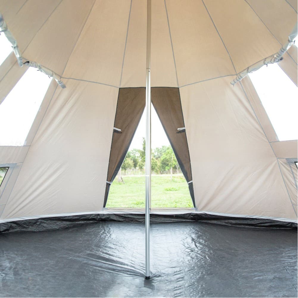 DPT, Thermal Insulation Tent, Trips Tent, White, Size 427*427*260 Cm