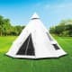 DPT, Thermal Insulation Tent, Trips Tent, White, Size 427*427*260 Cm