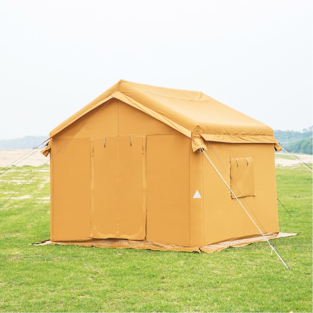 ALSANIDI, Air Cotton Tent for Trips, Inflatable Tent, Sandy, Size 300*300 Cm