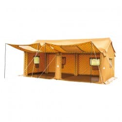 ALSANIDI, Air Cotton Tent for Trips, Inflatable Tent, Sandy, Size 300*600 Cm