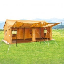 ALSANIDI, Air Cotton Tent for Trips, Inflatable Tent, Sandy, Size 300*600 Cm