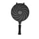 ALSANIDI, Cast Aluminum bakeware, bread saj, Black, Size 25.5 Cm