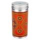 ALSANIDI, Najdi engraving aluminum spice box, Tea, coffee and sugar storage for trips, Silver, capacity 200 ml