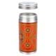 ALSANIDI, Najdi engraving aluminum spice box, Tea, coffee and sugar storage for trips, Silver, capacity 200 ml