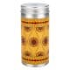 ALSANIDI, Najdi engraving aluminum spice box, Tea, coffee and sugar storage for trips, Silver, capacity 200 ml