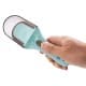 ALSANIDI, Kitchen Measuring Spoons, Food measuring spoon, Turquoise, Size 18*7.2 Cm capacity 130 ml