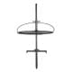 DPT, Barbecue grill for open places, Stainless steel holder, Black, Size 48*86 Cm