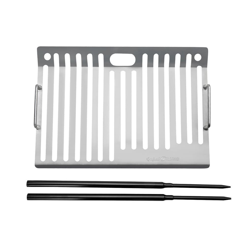 ALSANIDI, Grill pan, Burger Grill Saj, Oud, Size 35*50 Cm