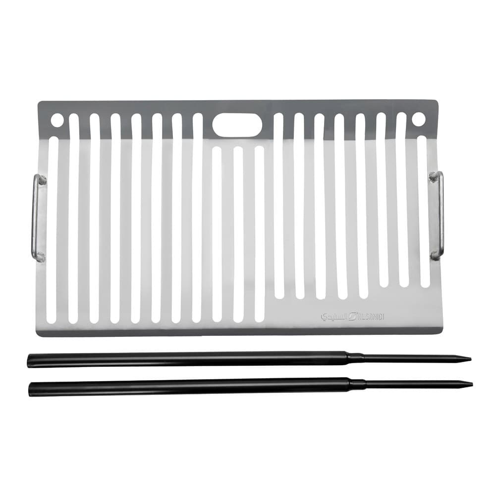 ALSANIDI, Grill pan, Burger Grill Saj, Woody, Size 35*60 Cm