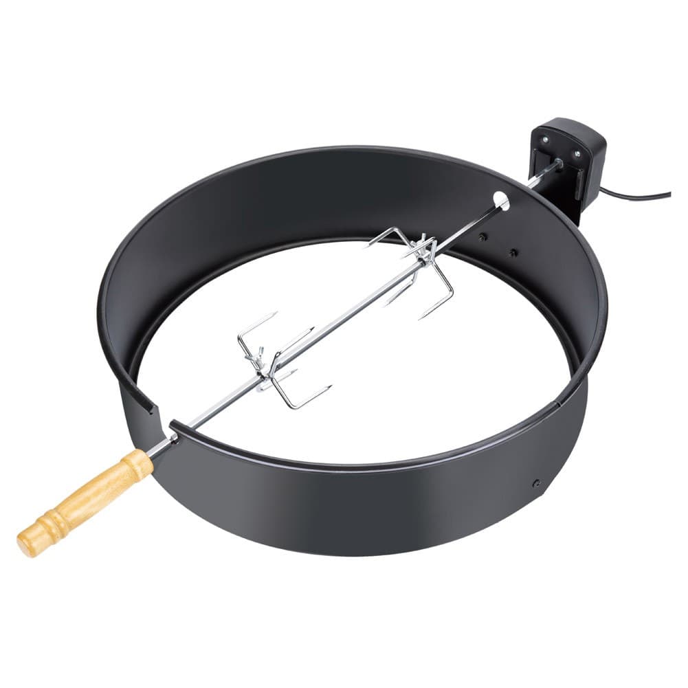 ALSANIDI, Grill with camping stove, Outdoor grill, Black, Size 14.5*56 Cm
