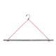 DPT, Foldable Aluminum clothing Hanger, Silver, Size 42.2 Cm