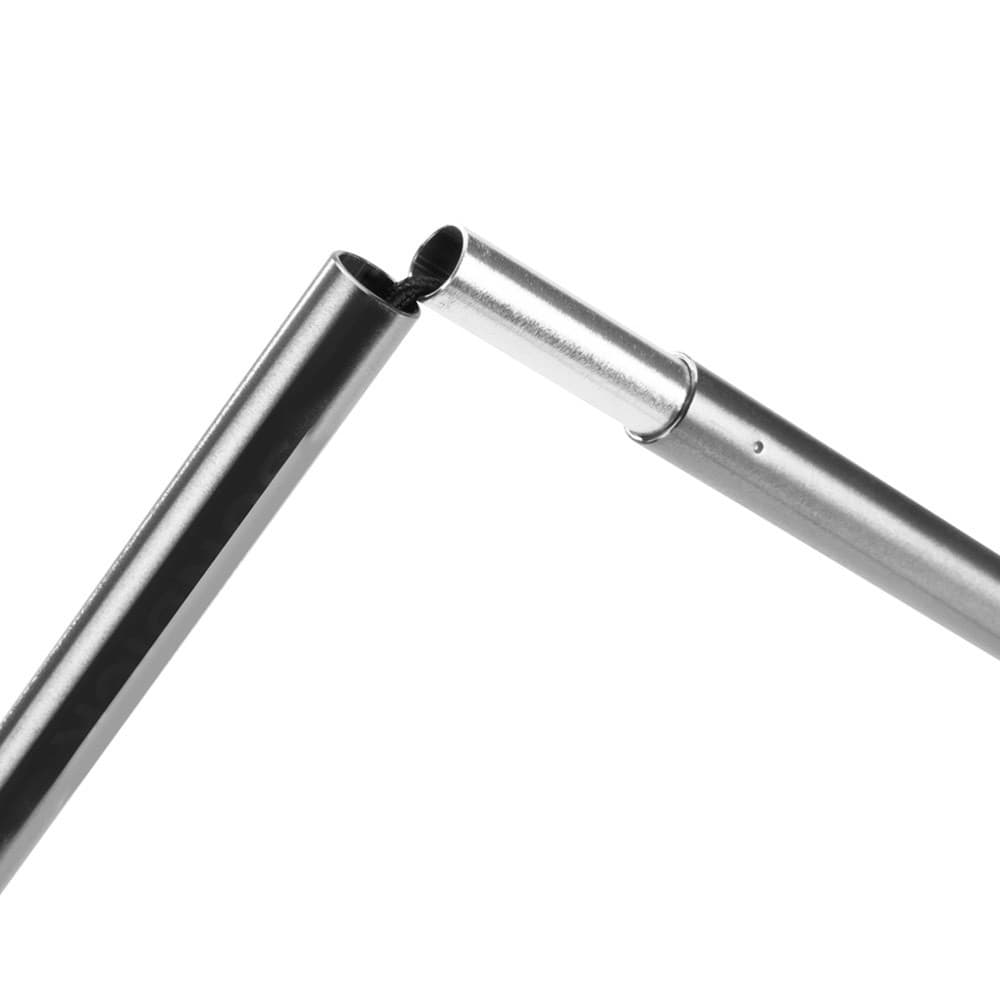 DPT, Foldable Aluminum clothing Hanger, Silver, Size 42.2 Cm