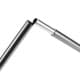 DPT, Foldable Aluminum clothing Hanger, Silver, Size 42.2 Cm