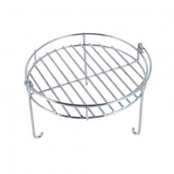 ALSANIDI, Stainless steel Mandi mesh for pressure cooker, Mandi pot grille, Silver, Size 12.8 Cm