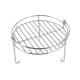 ALSANIDI, Stainless steel Mandi mesh for pressure cooker, Mandi pot grille, Silver, Size 12.8 Cm