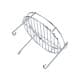 ALSANIDI, Stainless steel Mandi mesh for pressure cooker, Mandi pot grille, Silver, Size 12.8 Cm