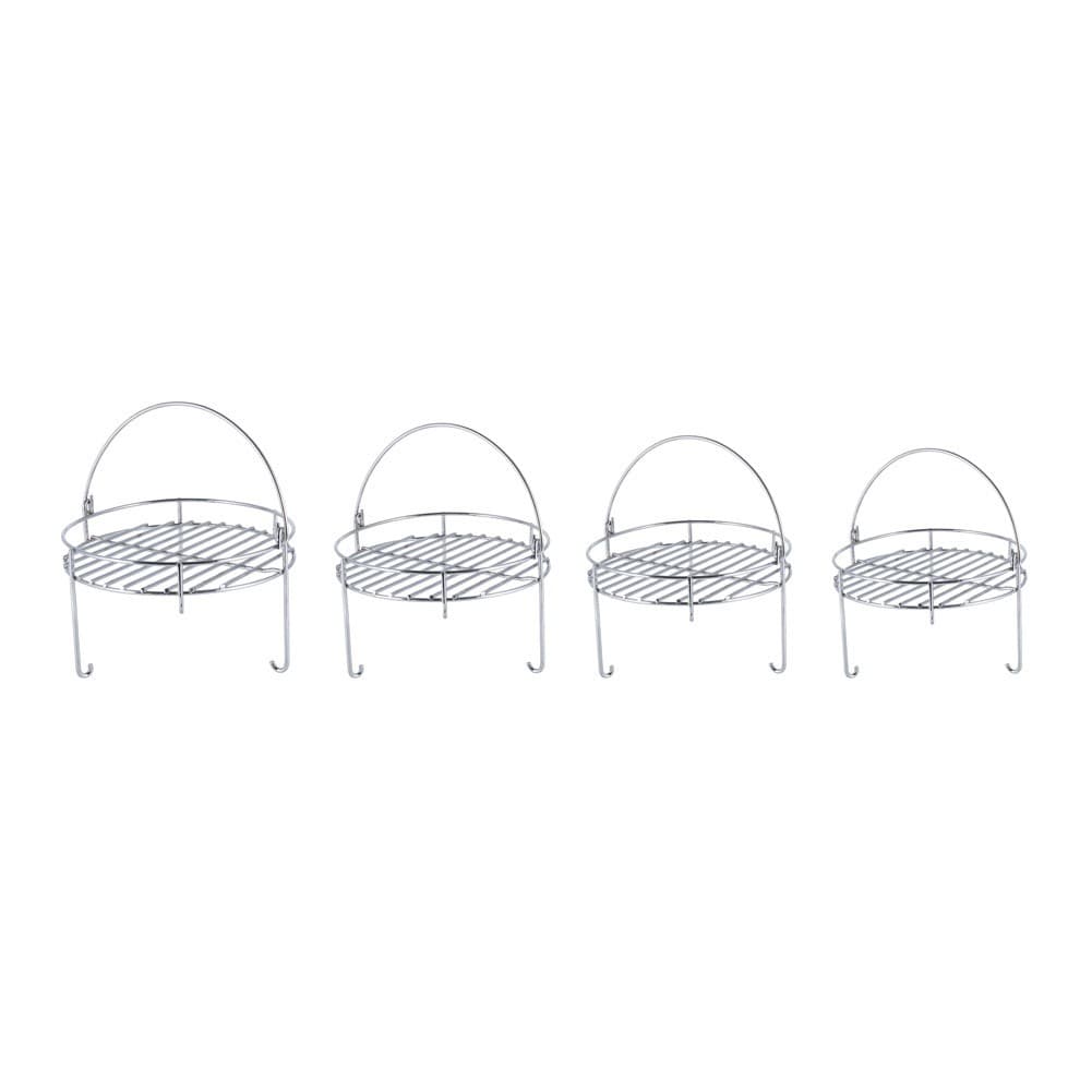 ALSANIDI, Stainless steel Mandi mesh for pressure cooker, Mandi pot grille, Silver, Size 14 Cm