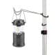 DPT, Light Bulb Holder, Lamp Hooks, Silver, Size25*6*9.5Cm