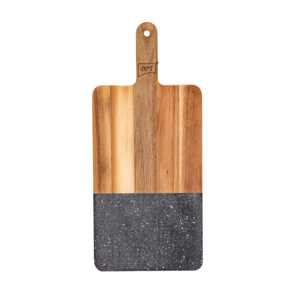 DPT, Meat cutting board, Fruit and Vegetables cutting board, Gray, Size 17.8*40.5 Cm Thickness 1.3 Cm