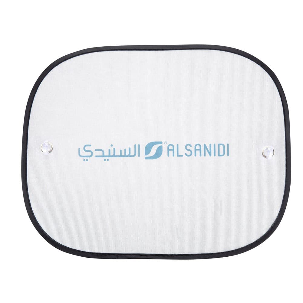 ALSANIDI, Car Sun Visor, Car Sunshade, Silver, Size 36*44 Cm