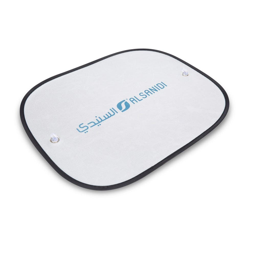 ALSANIDI, Car Sun Visor, Car Sunshade, Silver, Size 36*44 Cm
