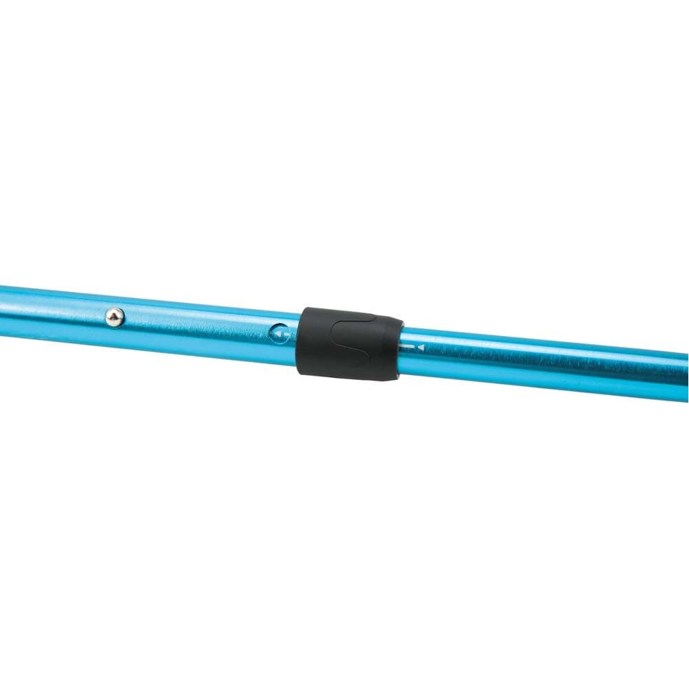 DPT, Foldable Climbing Stick, Foldable Hiking Pole, Blue, Size 122 Cm
