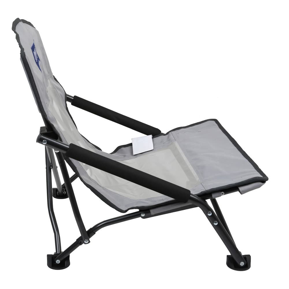 DPT, Foldable Camping Chair, Trips Chair, Gray
