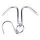 ALSANIDI, Stainless Steel Meat Hanging Hook, Meat hanging hooks, Multicolored , Size 23*16*1 Cm