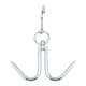 ALSANIDI, Stainless Steel Meat Hanging Hook, Meat hanging hooks, Multicolored , Size 23*16*1 Cm