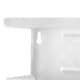 ALSANIDI, kitchen utensiL storage rack, Magnetic hanging rack, White, Size 32*11*17.8 Cm