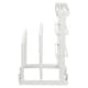 ALSANIDI, Cooking knives and spoons holder, Spoons stand, White, Size 12*14*20.5 Cm