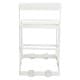 ALSANIDI, Cooking knives and spoons holder, Spoons stand, White, Size 12*14*20.5 Cm