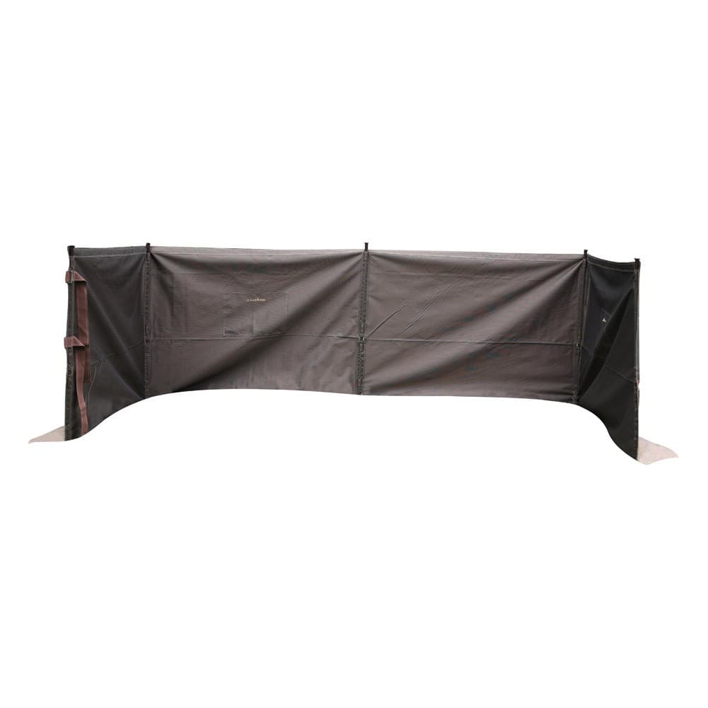 ALSANIDI, Foldable windbreak for trips, Camping Curtain, Coffee Brown, Size 600*125Cm