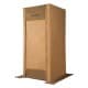 ALSANIDI, Portable Camping Toilet, Travel Toilet, Kaki, Size 93*113*230 Cm