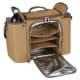 ALSANIDI, Complete bag for food storages, Thermal Food Storage Bag, Kaki, Set 7 pcs