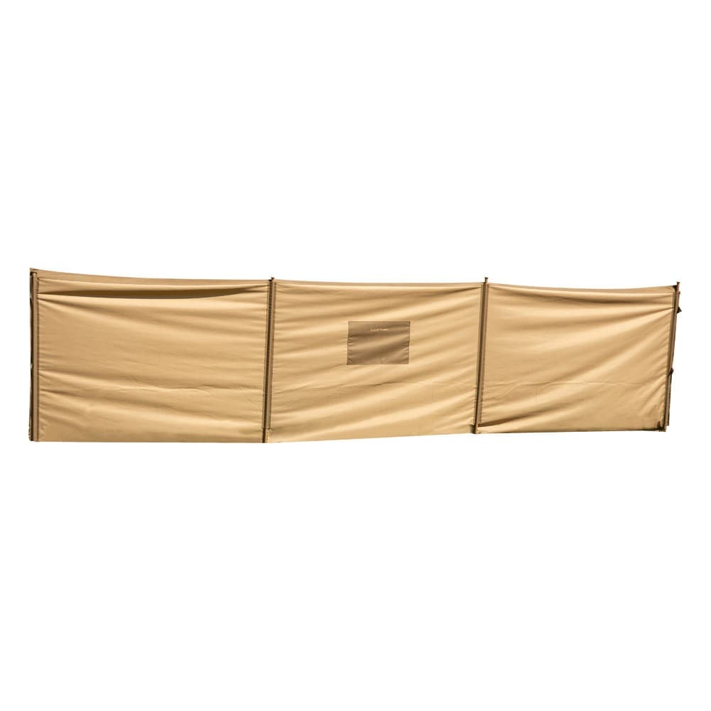 ALSANIDI, Magnet windbreak for trips, Camping Curtain, Kaki, Size 440*148Cm